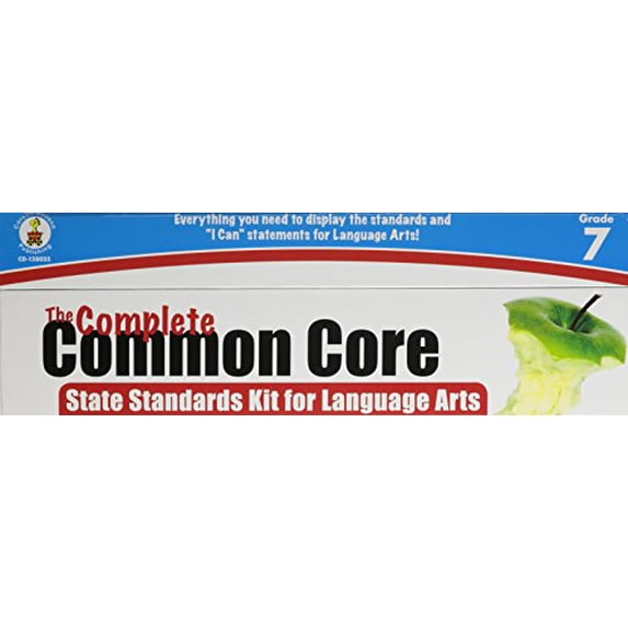 Pre-Owned The Complete Common Core State Standards Kit for Language Arts, Grade 7, 9781483801483, 1483801489, Paperback, Box Crds edition