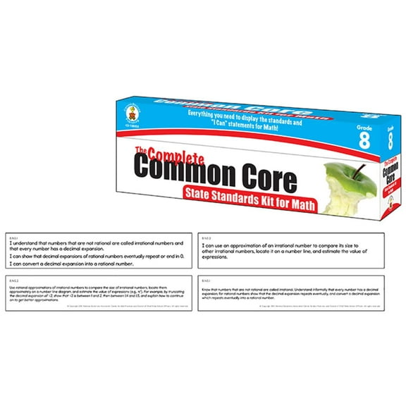The Complete Common Core State Standards Kit for Math, Grade 8 (Other)