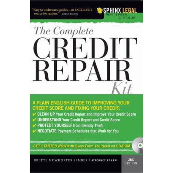 Pre-Owned The Complete Credit Repair Kit (Paperback) 1572486813 9781572486812
