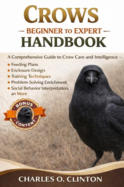 The Complete Crows Beginner to Expert Handbook: A Comprehensive Guide to Crow Care and Intelligence - Feeding Plans, Enc, (Paperback)