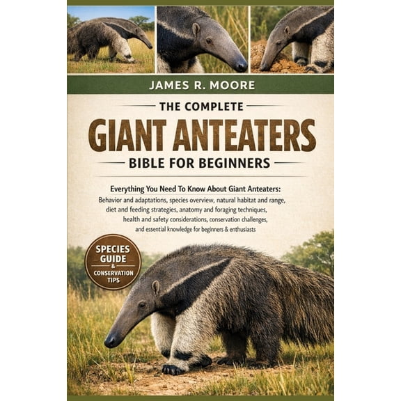 The Complete Giant Anteaters Bible for Beginners: Everything You Need To Know About Giant Anteaters: Behavior and adapta, (Paperback)
