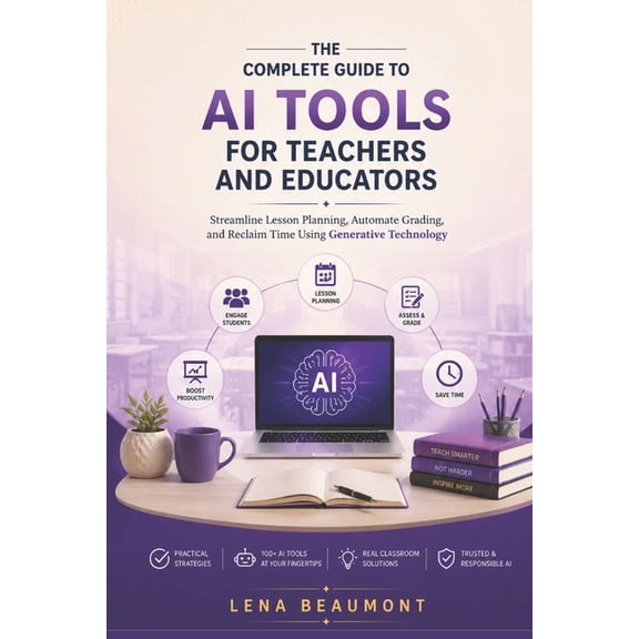 The Complete Guide to AI Tools for Teachers and Educators: Streamline Lesson Planning, Automate Grading and Reclaim Time, (Paperback)
