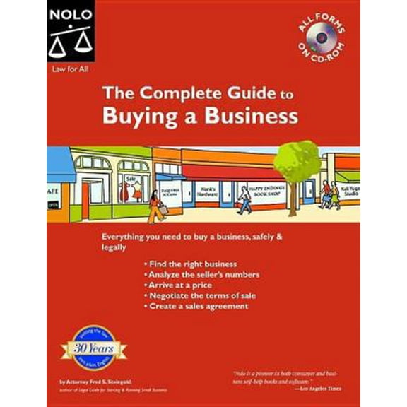 Pre-Owned The Complete Guide to Buying a Business [With CDROM] (Paperback) 1413303641 9781413303643