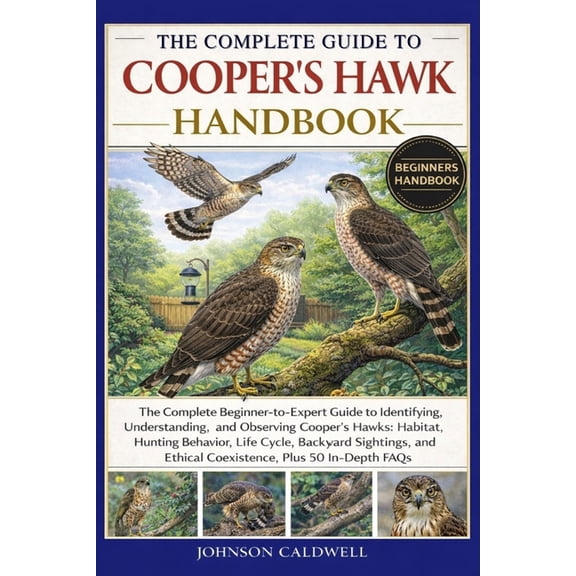 The Complete Guide to Cooper's Hawk Handbook: The Complete Beginner-to-Expert Guide to Identifying, Understanding, and O, (Paperback)
