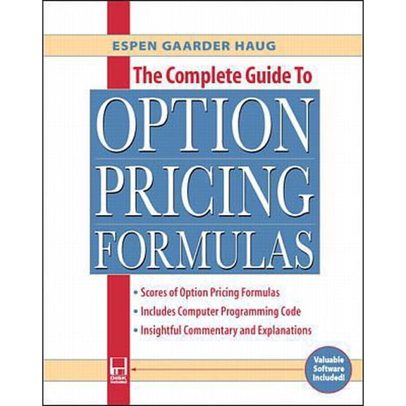 Pre-Owned The Complete Guide to Option Pricing Formulas (Hardcover) 0786312408 9780786312405