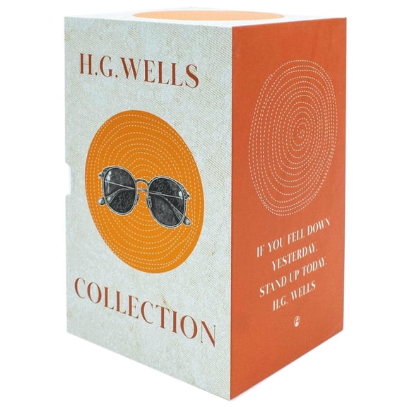 The Complete HG Wells 8 Books Collection Box Set - Fiction - Hardback