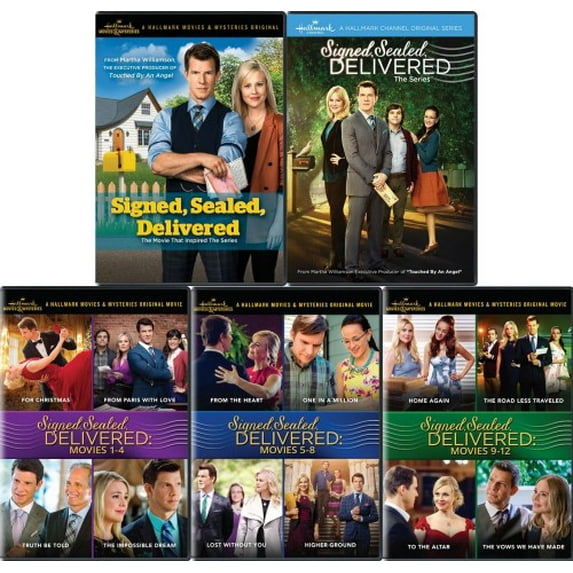 The Complete Hallmark Signed, Sealed, Delivered Collection: The Pilot Movie, Complete Weekly TV Series & All 12 Feature-Length Movies (DVD)