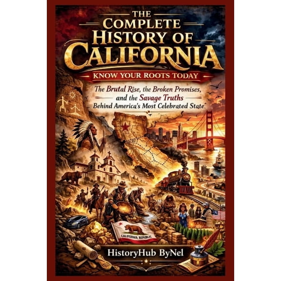 States in the USA The Complete History of CALIFORNIA: Know Your Roots Today, (Paperback)