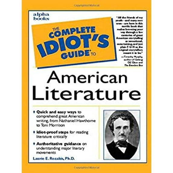 Pre-Owned The Complete Idiot's Guide to American Literature (Paperback) 0028633784 9780028633787