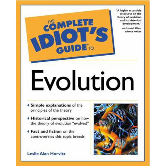 Pre-Owned The Complete Idiot's Guide to Evolution (Paperback) 0028642260 9780028642260