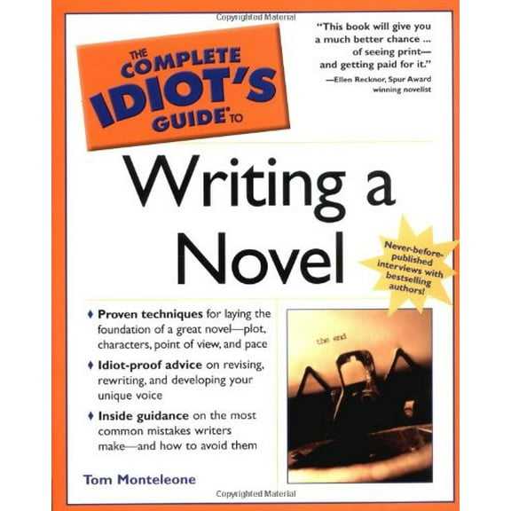 Pre-Owned The Complete Idiot's Guide to Writing a Novel (Paperback) 1592571727 9781592571727