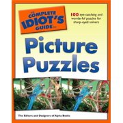 The Complete Idiots Guide to Picture Puzzles by Alpha Books (Paperback) (2008) (New)