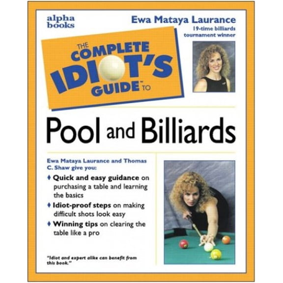 Pre-Owned Complete Idiot's Guide to Pool & Billiards Paperback