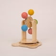 thumbnail image 1 of The Complete Interactive Play Center: Pinewood Ferris Wheel Cat Toy, 1 of 7
