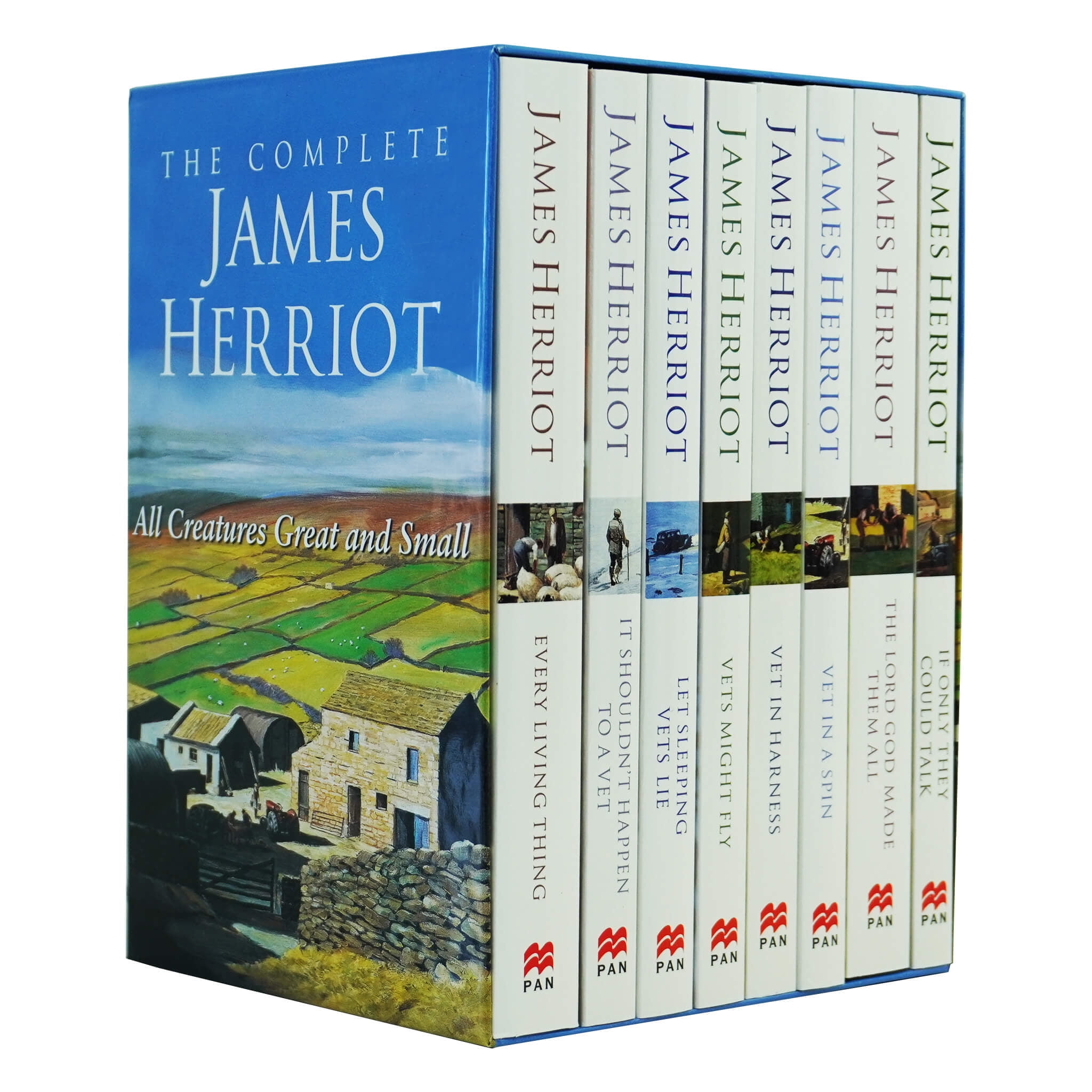 All Creatures Great & Small: The Complete James Herriot 8 Books - Non-Fiction - Paperback
