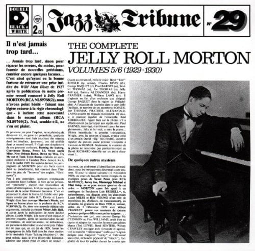 Jelly Roll Morton The Complete Jelly Roll Morton Volumes 5/6: (1929-1930) (CD) Album