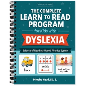 The Complete Learn to Read Program for Kids with Dyslexia: A Step-by-Step Phonics Workbook with Guided Lessons and Decodable Stories