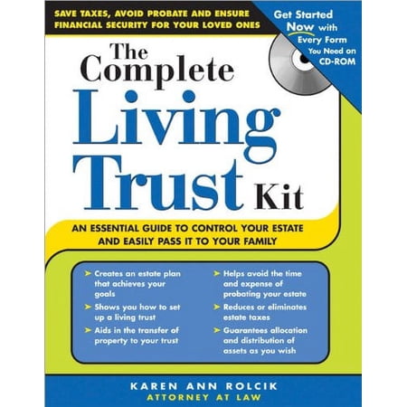 Pre-Owned The Complete Living Trust Kit (Paperback) 1572485892 9781572485891