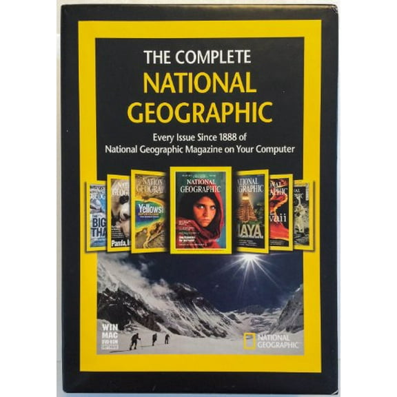 Pre-Owned The Complete National Geographic: Every Issue Since 1888 Of National Geographic Magazine on Your Computer Paperback