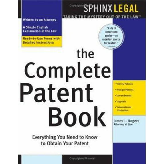 Pre-Owned The Complete Patent Kit (Legal Survival Guides) (Paperback) 1572485140 9781572485143