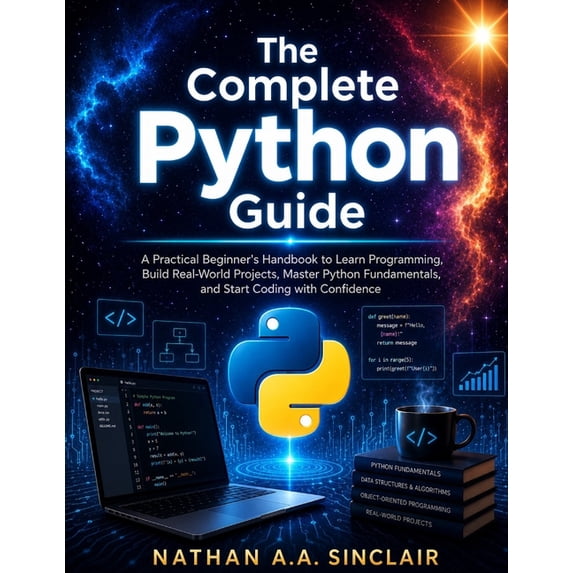 The Complete Python Guide: A Practical Beginner's Handbook to Learn Programming, Build Real-World Projects, Master Pytho, (Paperback)