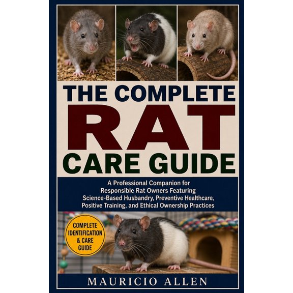 The Complete Rat Care Guide: A Professional Companion for Responsible Rat Owners Featuring Science-Based Husbandry, Prev, (Paperback)