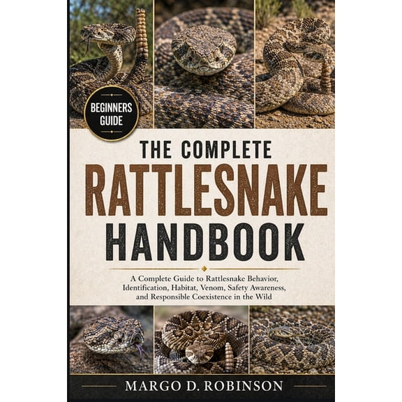 The Complete Rattlesnake Handbook: A Complete Guide to Rattlesnake Behavior, Identification, Habitat, Venom, Safety Awar, (Paperback)