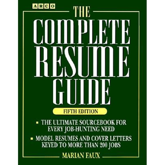 Pre-Owned The Complete Resume Guide (Edition 5) (Paperback)