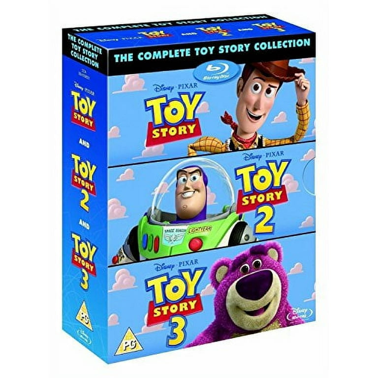 The Complete Toy Story Collection 1, 2, 3 [Blu-ray Box Set Disney