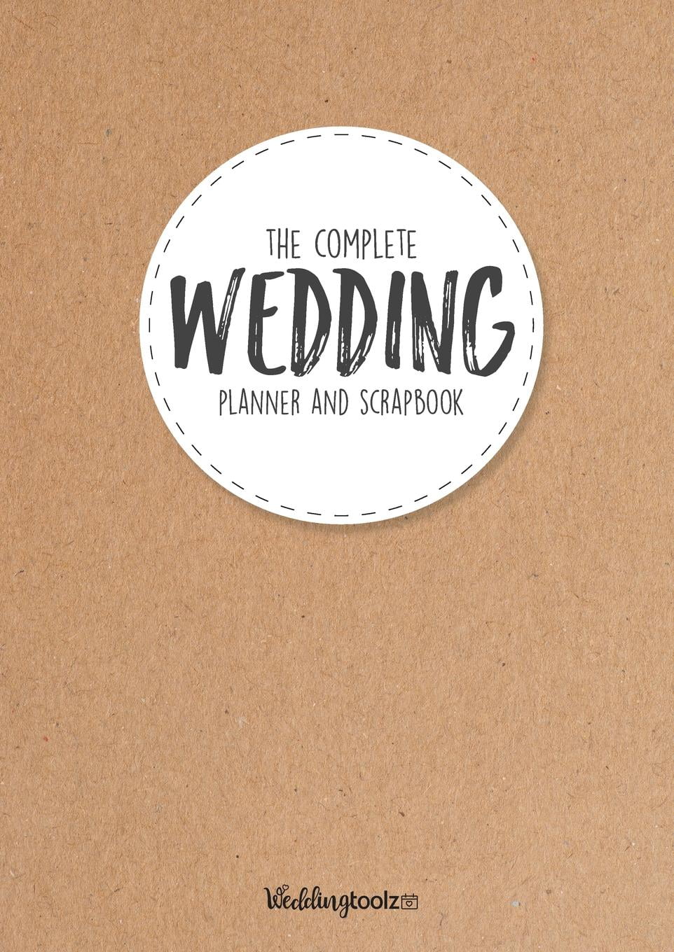 The Complete Wedding Planner and Scrapbook Kraft Paper Style Cover