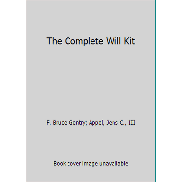 Pre-Owned The Complete Will Kit (Hardcover) 0471512966 9780471512967