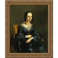 thumbnail image 1 of The Comtesse of Valmont 20x24 Gold Ornate Wood Framed Canvas Art by Millet, Jean Francois, 1 of 2