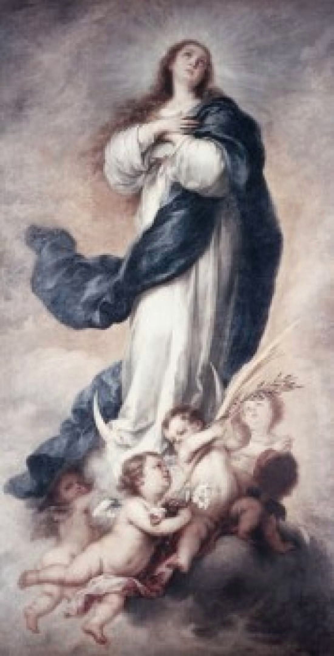 The Conception Bartolome Esteban Murillo (1617-1682Spanish) Canvas Art - Bartolome Esteban Murillo (18 x 24)