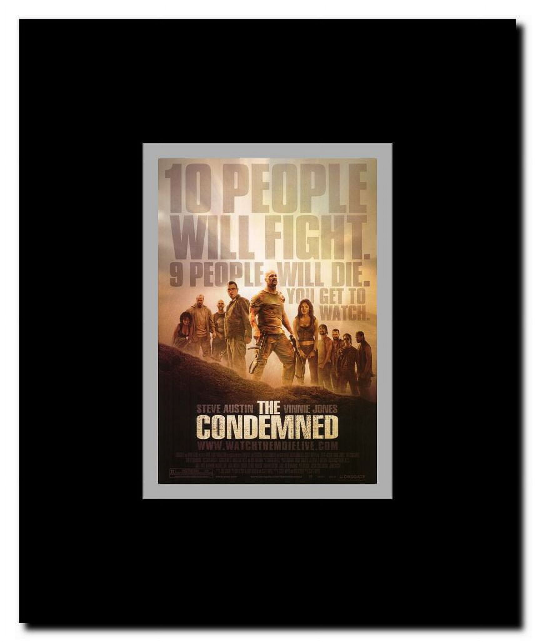 The Condemned Framed Movie Poster