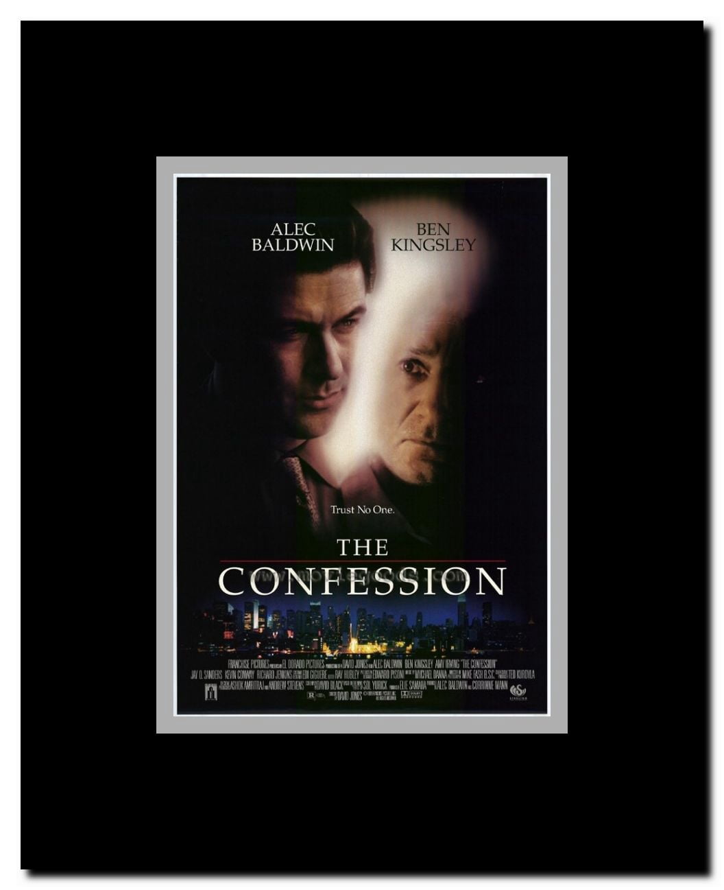 The Confession Framed Movie Poster