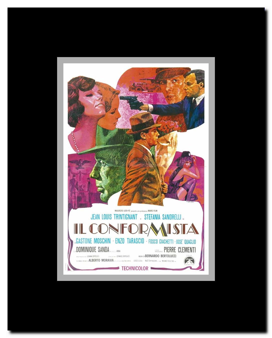 The Conformist Framed Movie Poster
