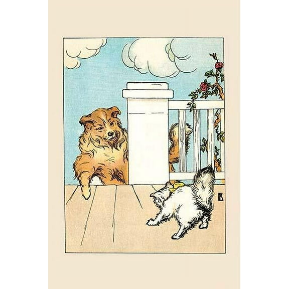 The Confrontation-Fine Art Canvas Print (20" x 30")