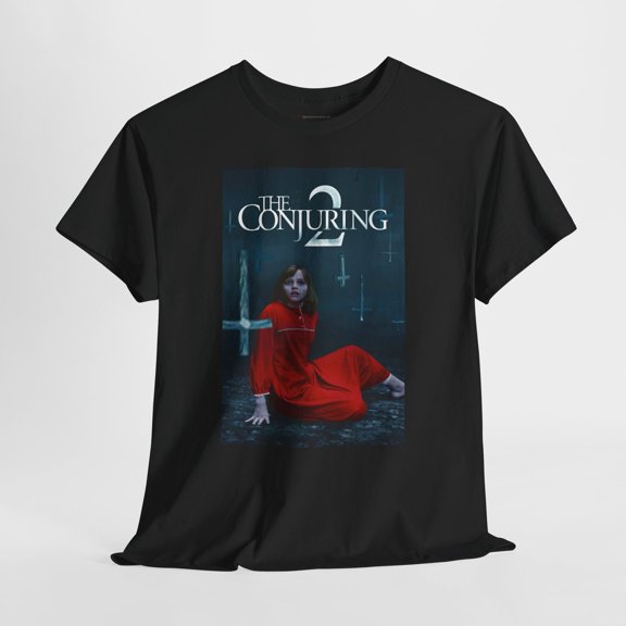 The Conjuring 2 2016 Retro Movie Poster Horror Unisex Graphic T-Shirt