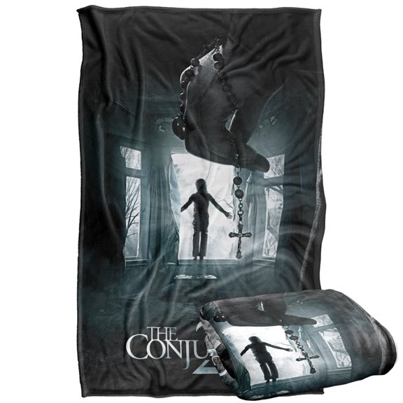 The Conjuring 2 Blanket, 36'x58' Poster Silky Touch Super Soft Throw Blanket