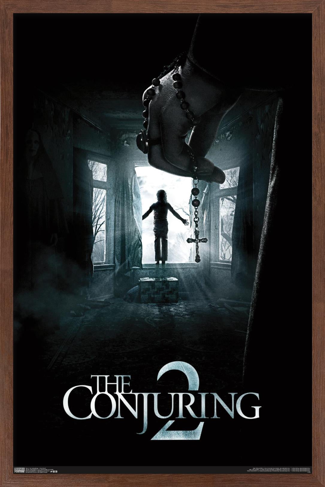 The Conjuring 2 - One Sheet Wall Poster, 14.725" x 22.375", Framed
