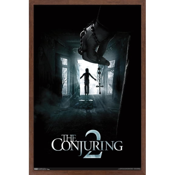 The Conjuring 2 - One Sheet Wall Poster, 22.375" x 34", Framed