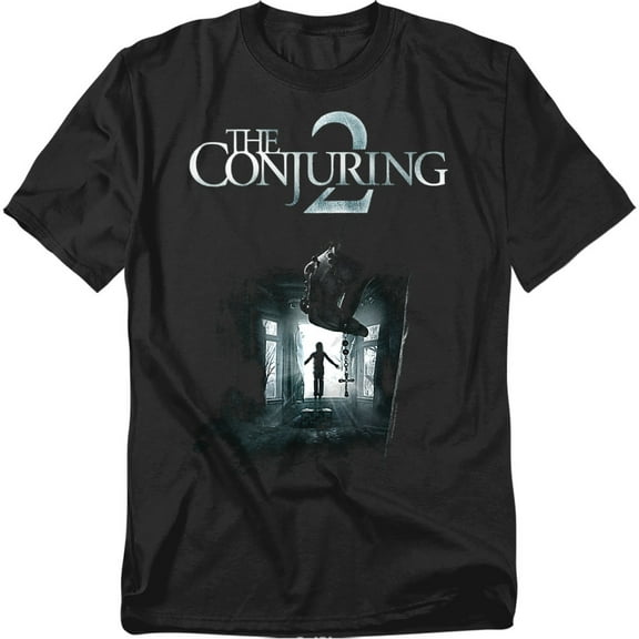 The Conjuring 2 T-Shirt Poster Unisex Graphic Tee For Men & Women Black&nbsp;