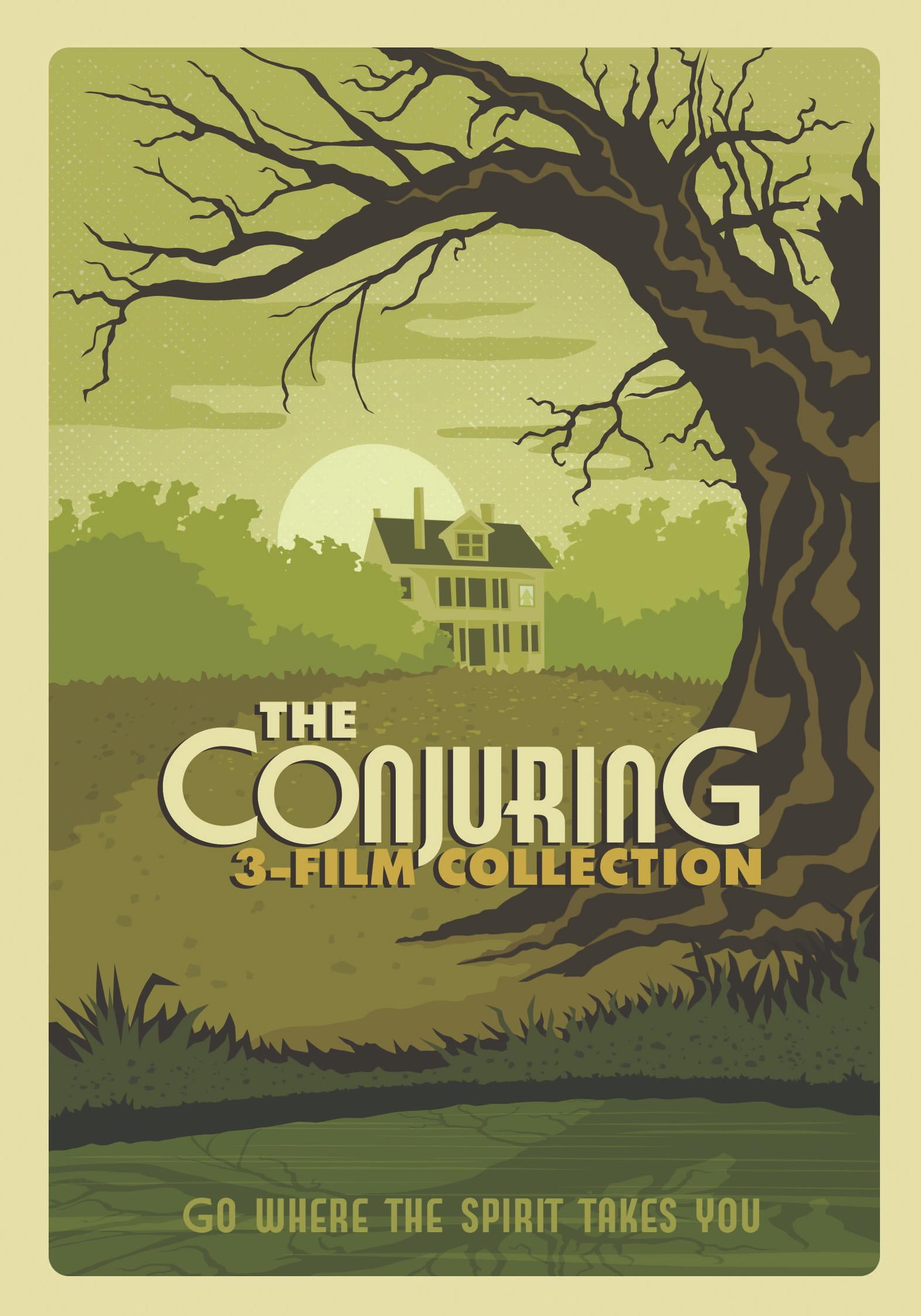 The Conjuring 3 Film Collection DVD Postcard DVD Walmart Exclusive Warner Home Video Horror Walmart