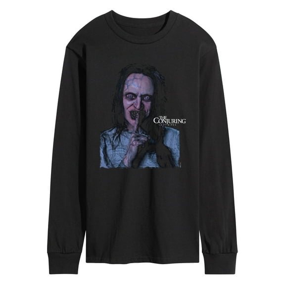 The Conjuring - Conjuring Shh - Men's Long Sleeve Graphic T-Shirt