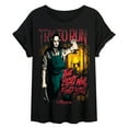 thumbnail image 1 of The Conjuring - Try To Run Conjuring - Juniors Oversized Graphic T-Shirt, 1 of 4