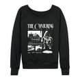 thumbnail image 1 of The Conjuring - Conjuring Zine Lightweight French Terry Wide Neck Long Sleeve Graphic Shirt, 1 of 4
