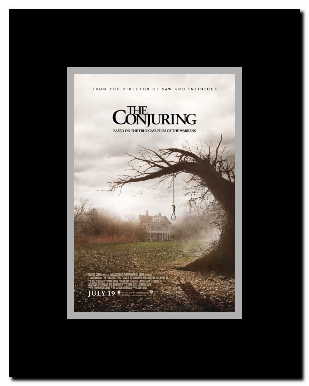 The Conjuring Framed Movie Poster