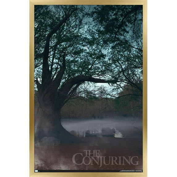 The Conjuring - Landscape Wall Poster, 22.375" x 34", Framed
