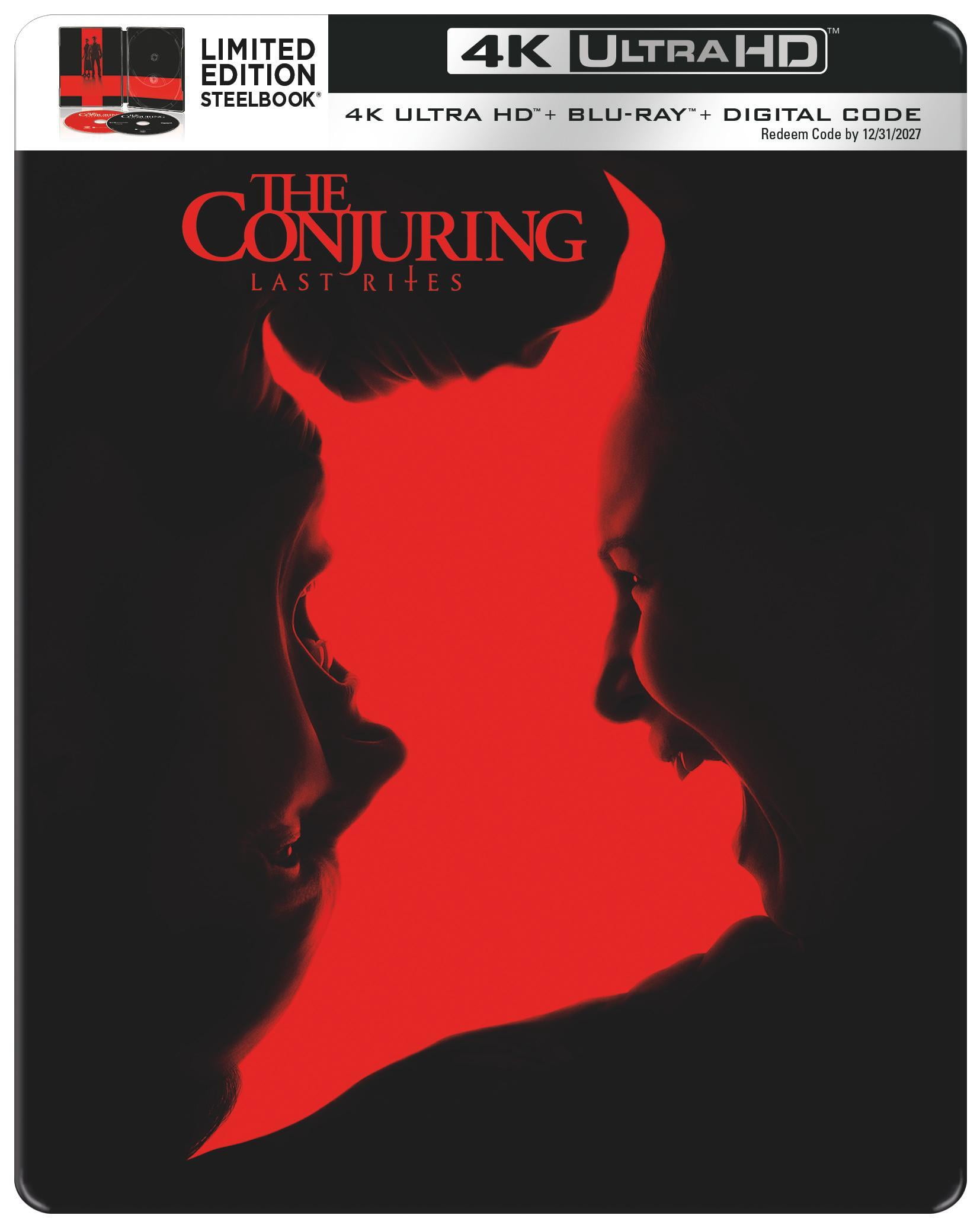 The Conjuring: Last Rites (Steelbook) (4K Ultra HD + Blu-ray + Digital ...