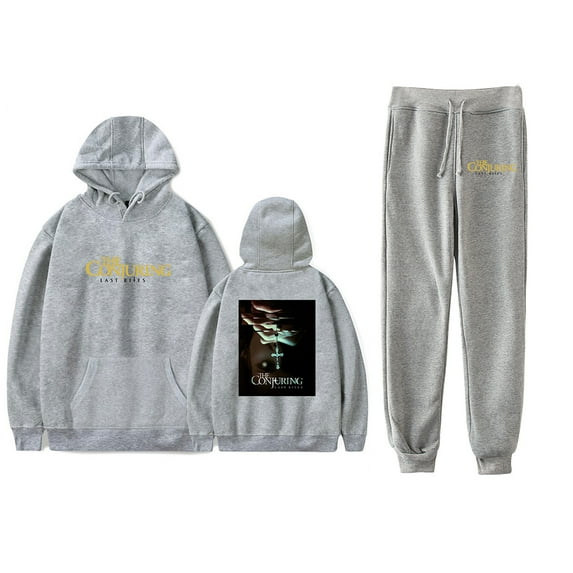 The Conjuring Last Rites Sweatsuit Tv Show Fall Suit Unisex Hoodies Jogger Pants Sets